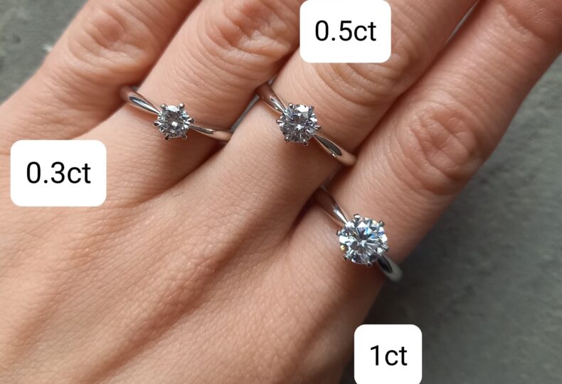 婚約指輪 プラチナ ダイヤモンド リング 0.3カラット 鑑定書付 0.322ct